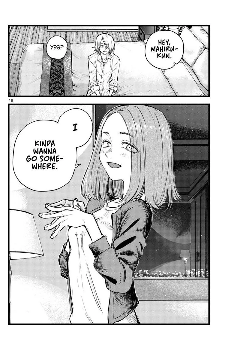 Yofukashi no Uta Chapter 121 page 16