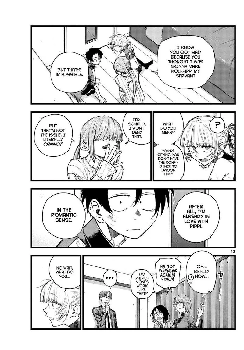 Yofukashi no Uta Chapter 121 page 13