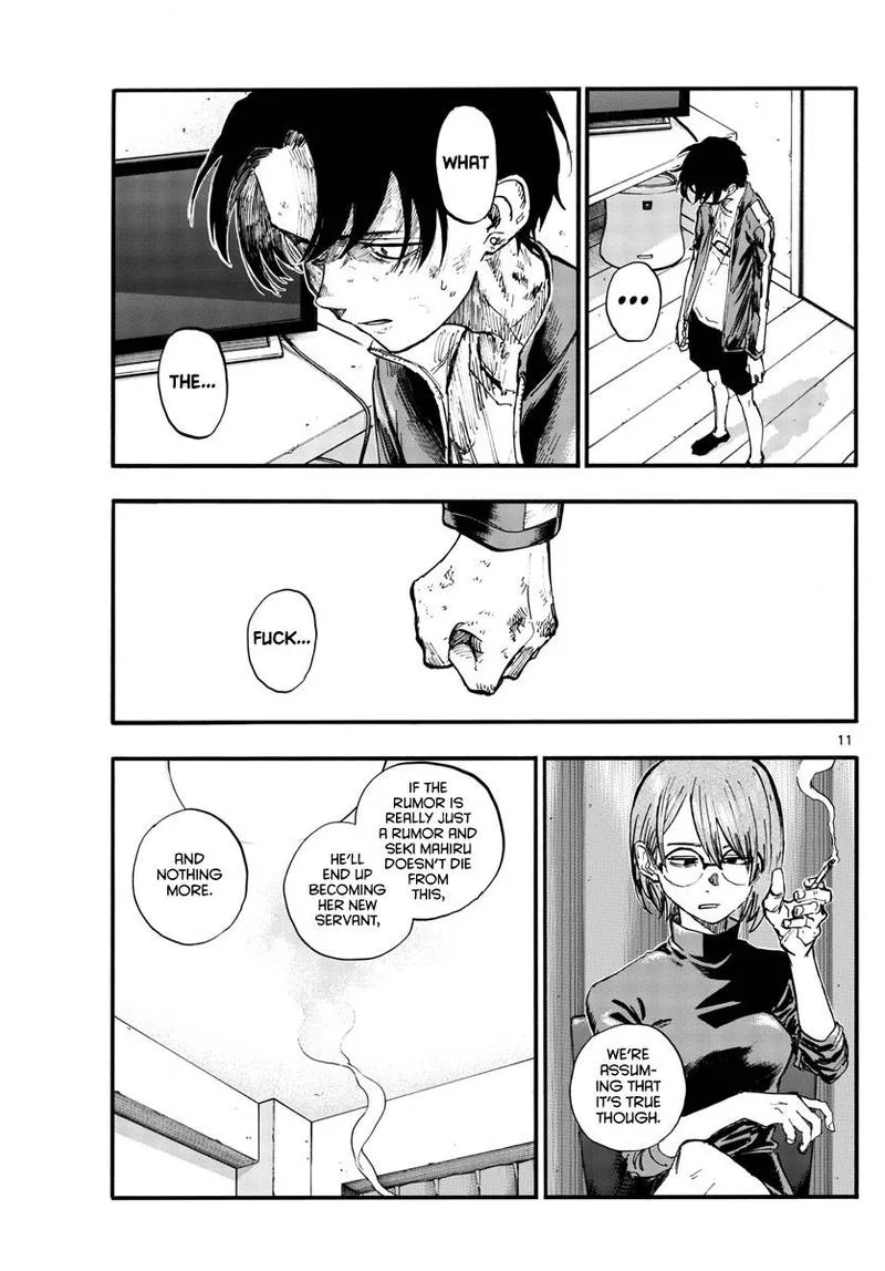 Yofukashi no Uta Chapter 122 page 11