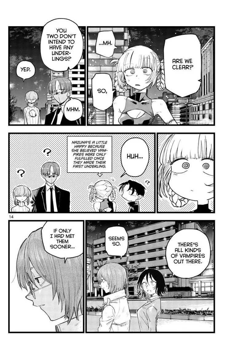Yofukashi no Uta Chapter 123 page 14