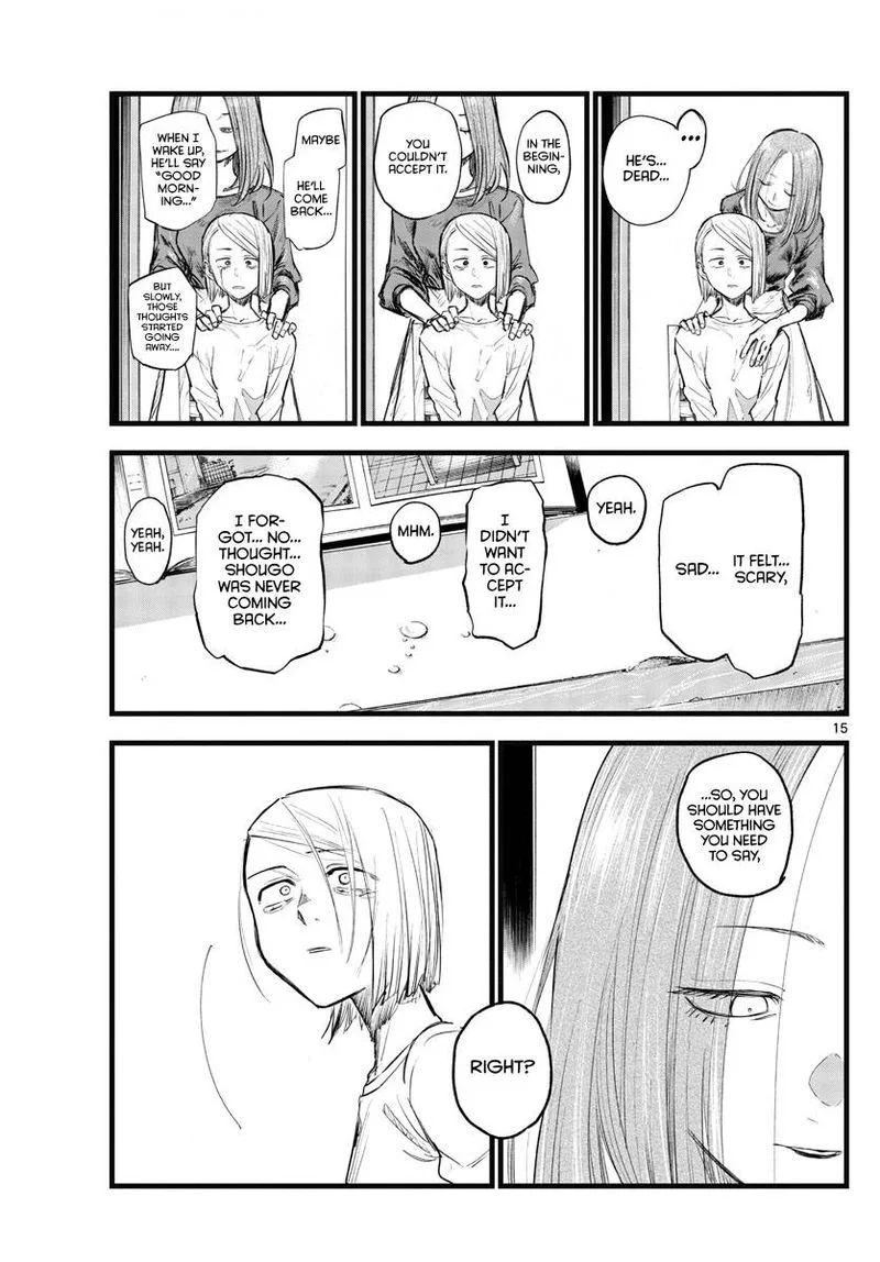 Yofukashi no Uta Chapter 124 page 15