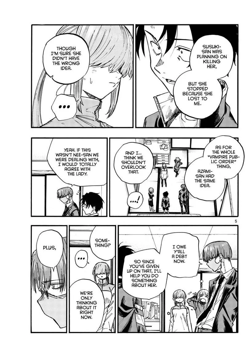 Yofukashi no Uta Chapter 124 page 5