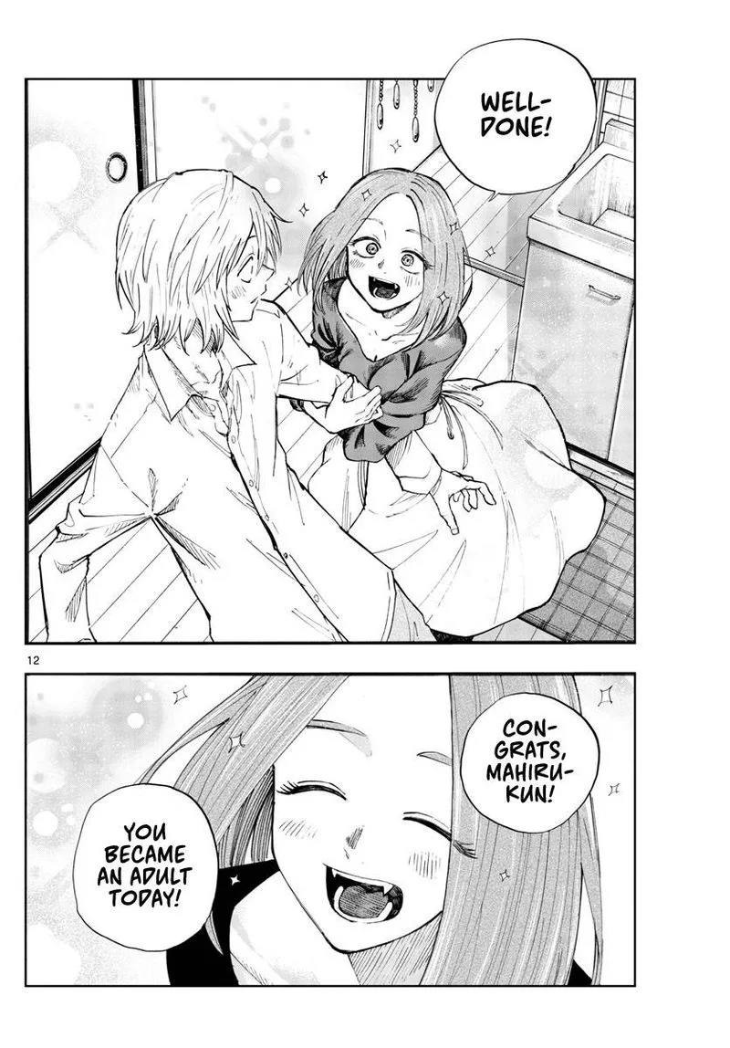 Yofukashi no Uta Chapter 125 page 12