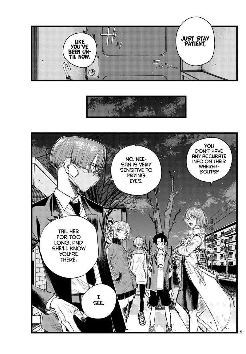 Yofukashi no Uta Chapter 125 page 15