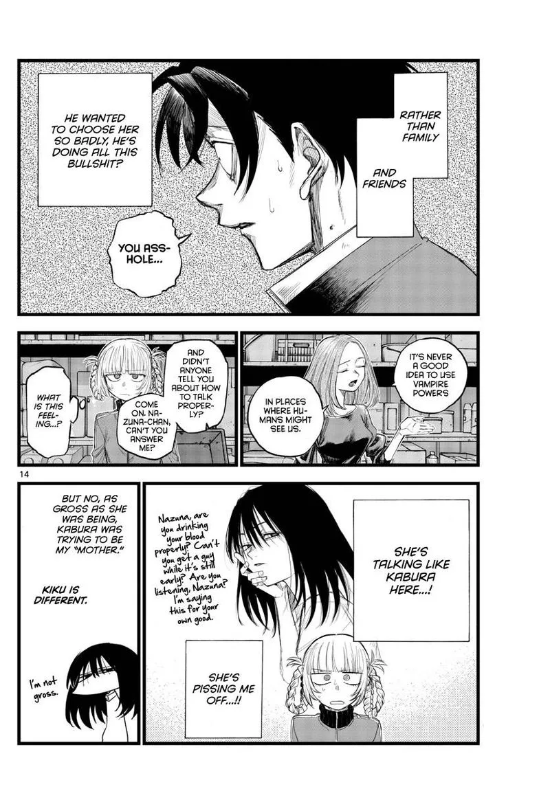 Yofukashi no Uta Chapter 126 page 14