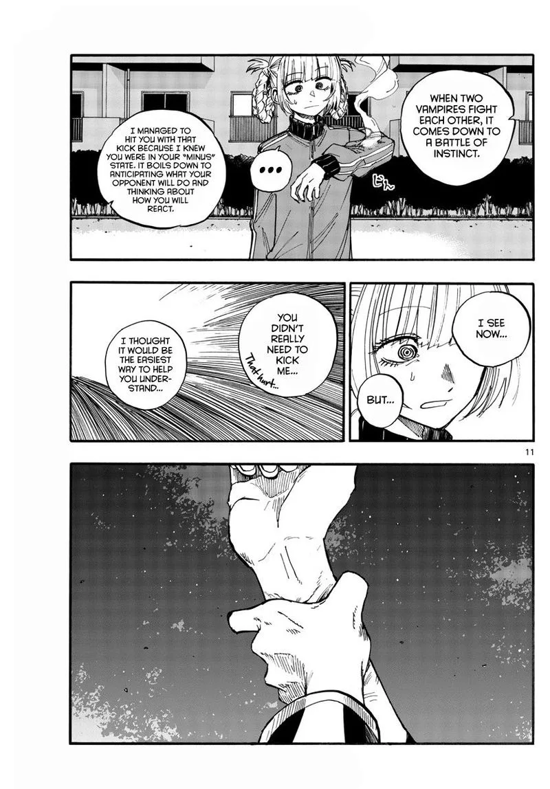 Yofukashi no Uta Chapter 128 page 11