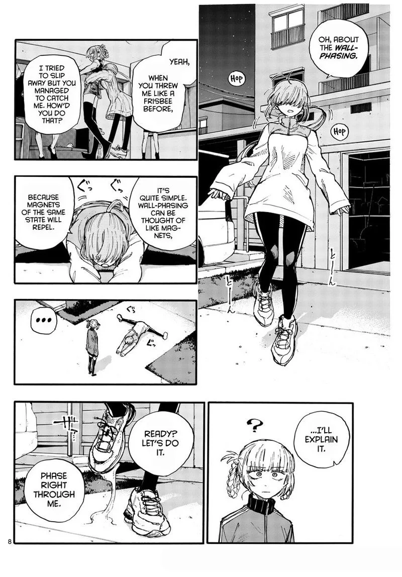 Yofukashi no Uta Chapter 128 page 8