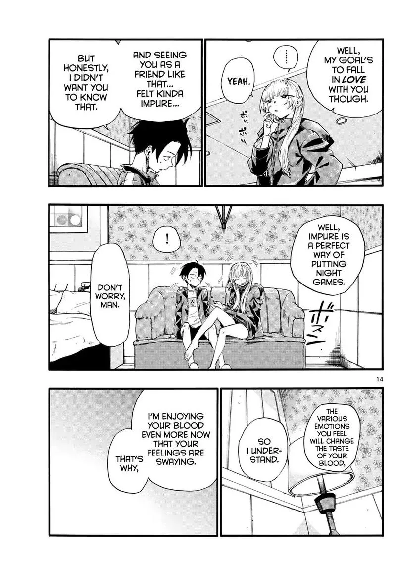 Yofukashi no Uta Chapter 13 page 14