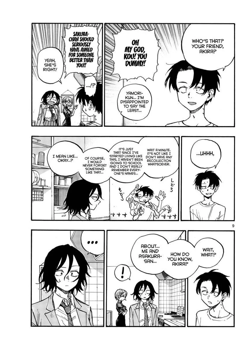 Yofukashi no Uta Chapter 132 page 9