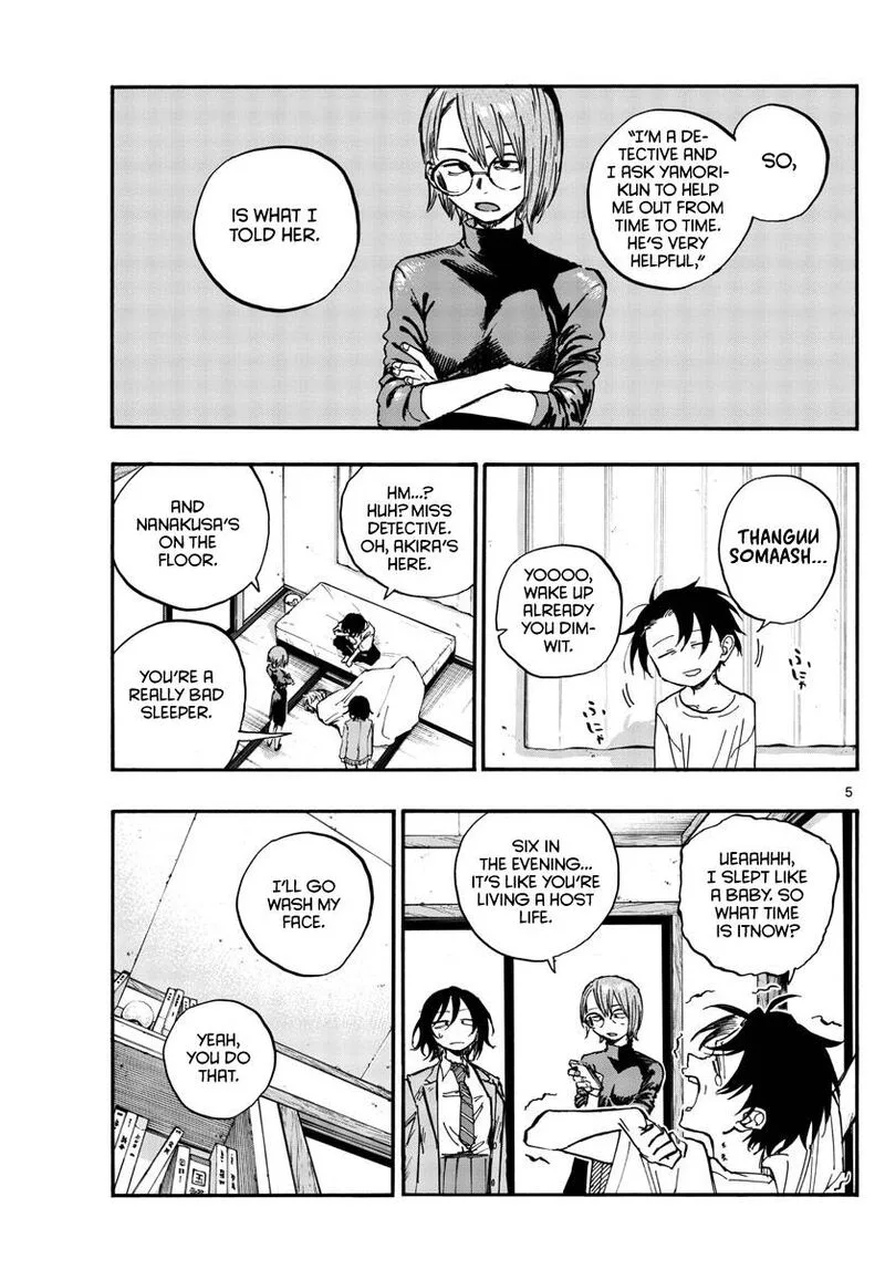 Yofukashi no Uta Chapter 132 page 5