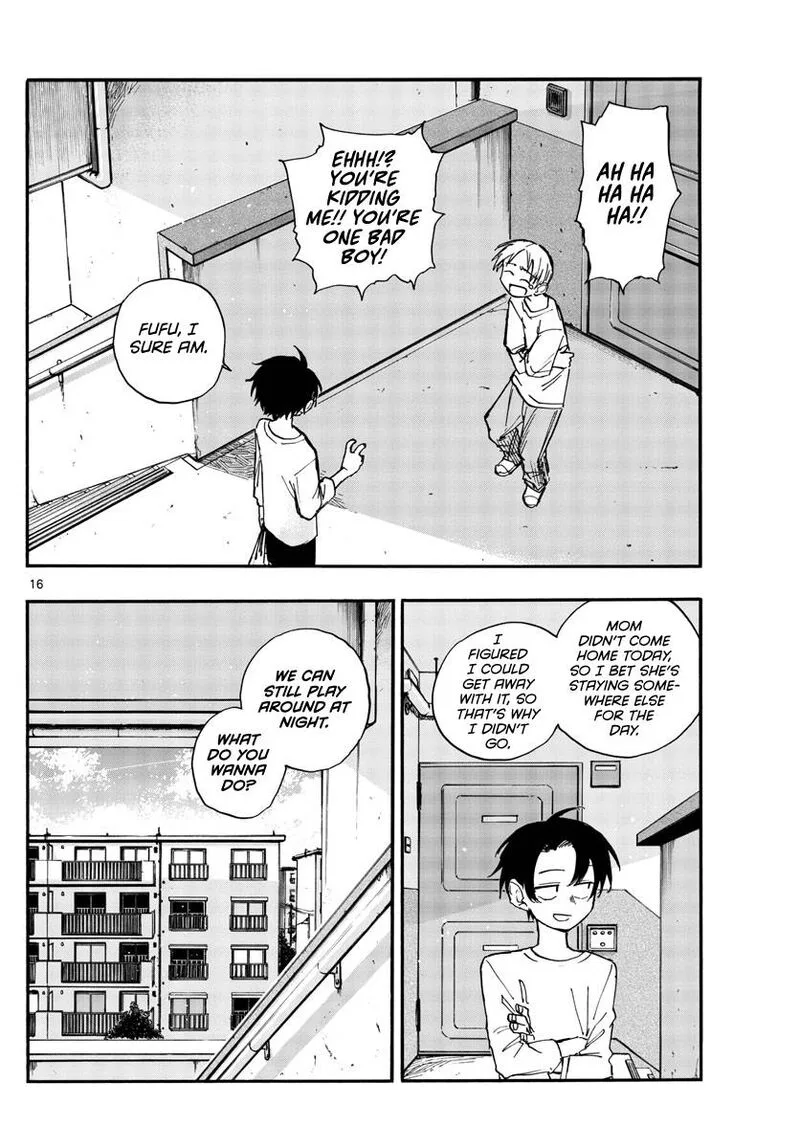 Yofukashi no Uta Chapter 132 page 16