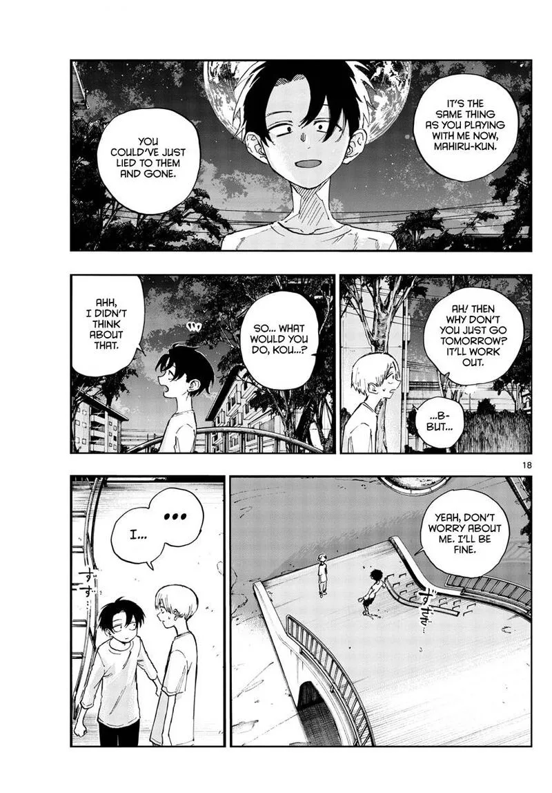 Yofukashi no Uta Chapter 133 page 17