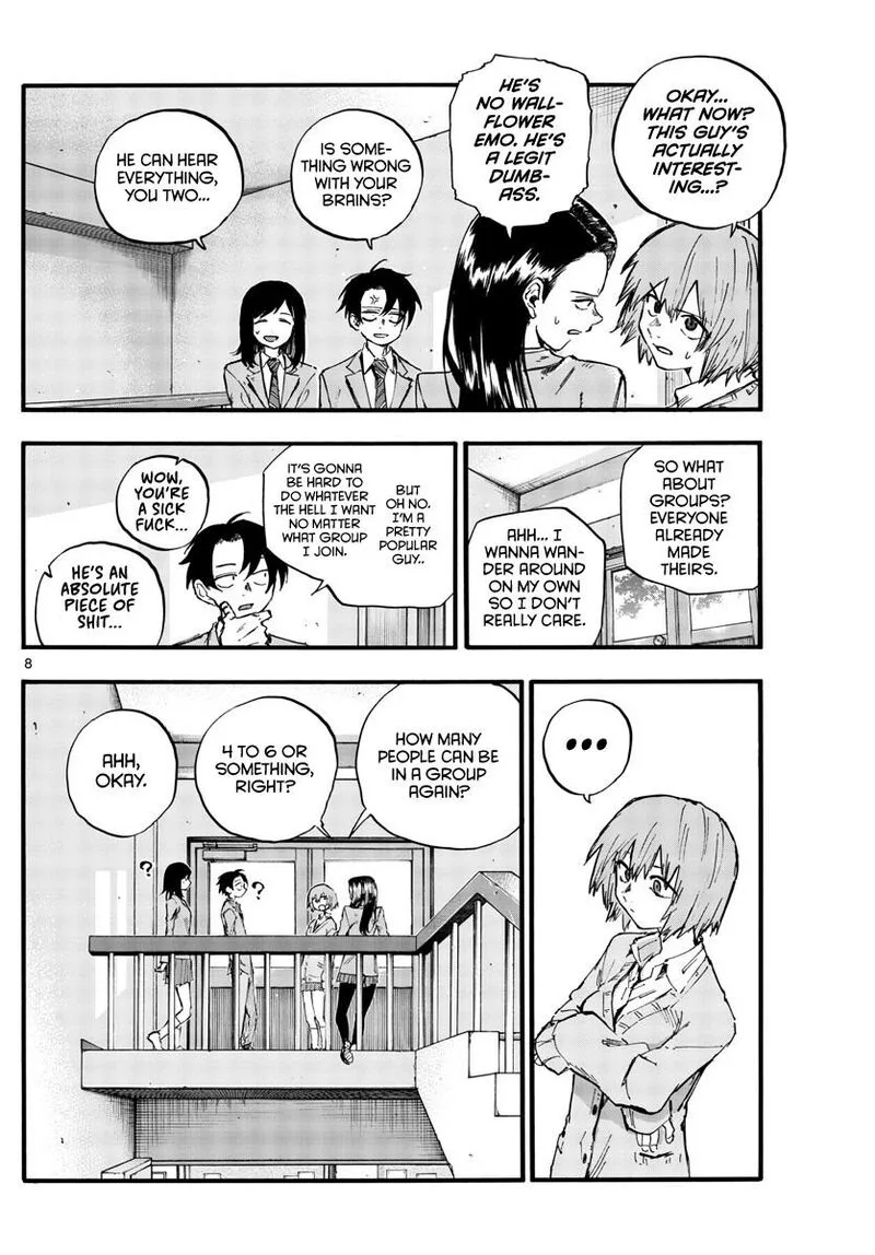 Yofukashi no Uta Chapter 135 page 8