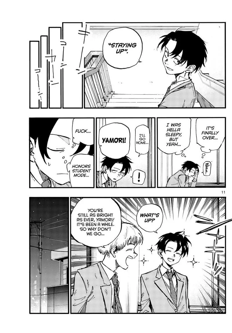 Yofukashi no Uta Chapter 135 page 11