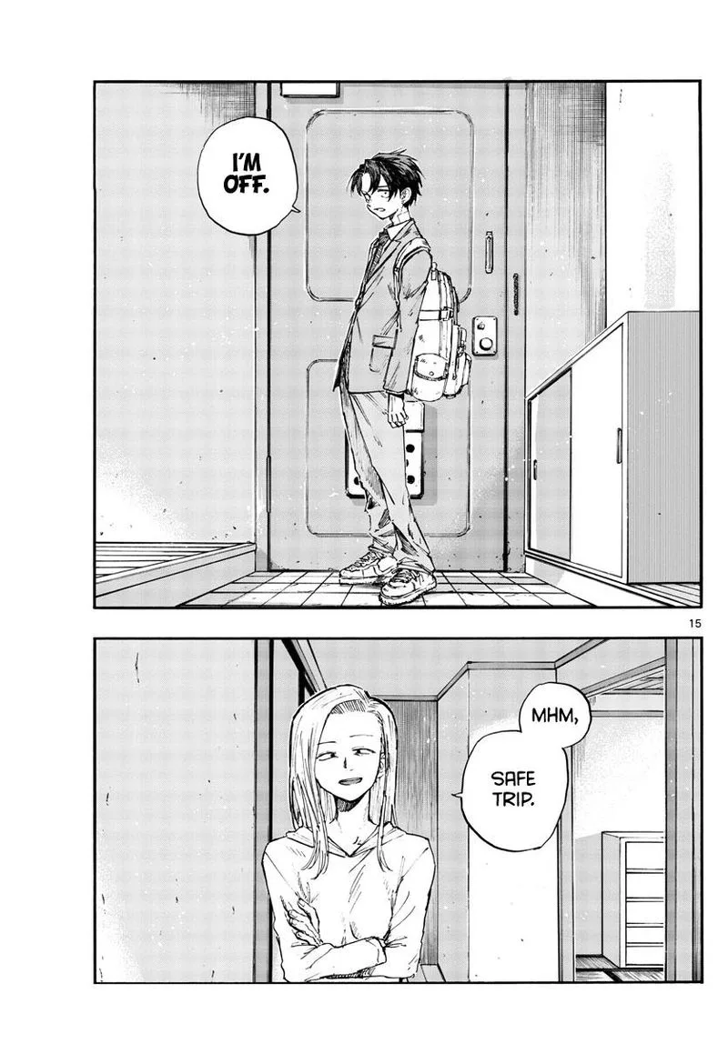 Yofukashi no Uta Chapter 136 page 15