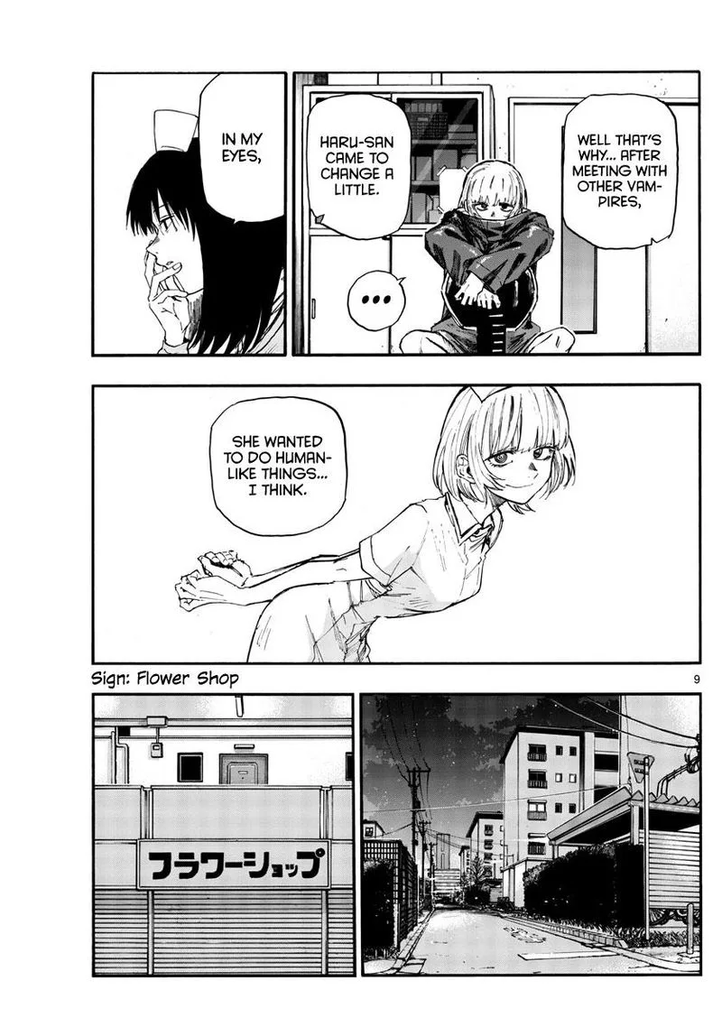 Yofukashi no Uta Chapter 136 page 9