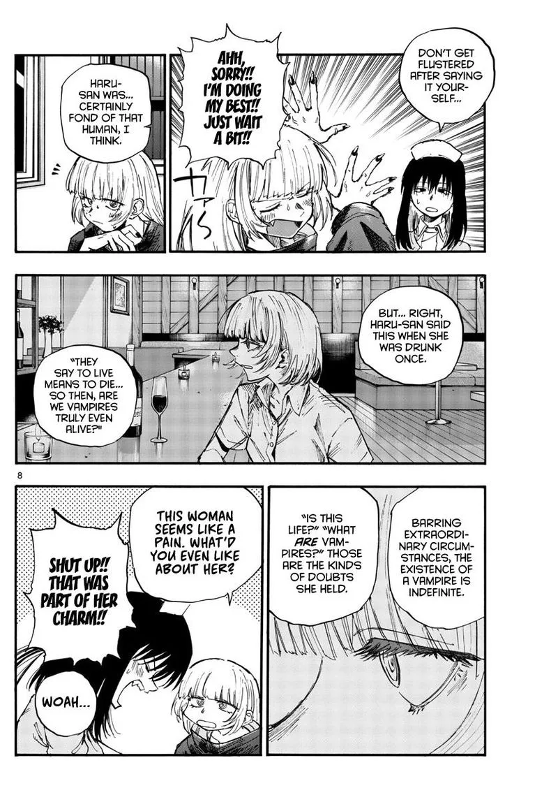 Yofukashi no Uta Chapter 136 page 8