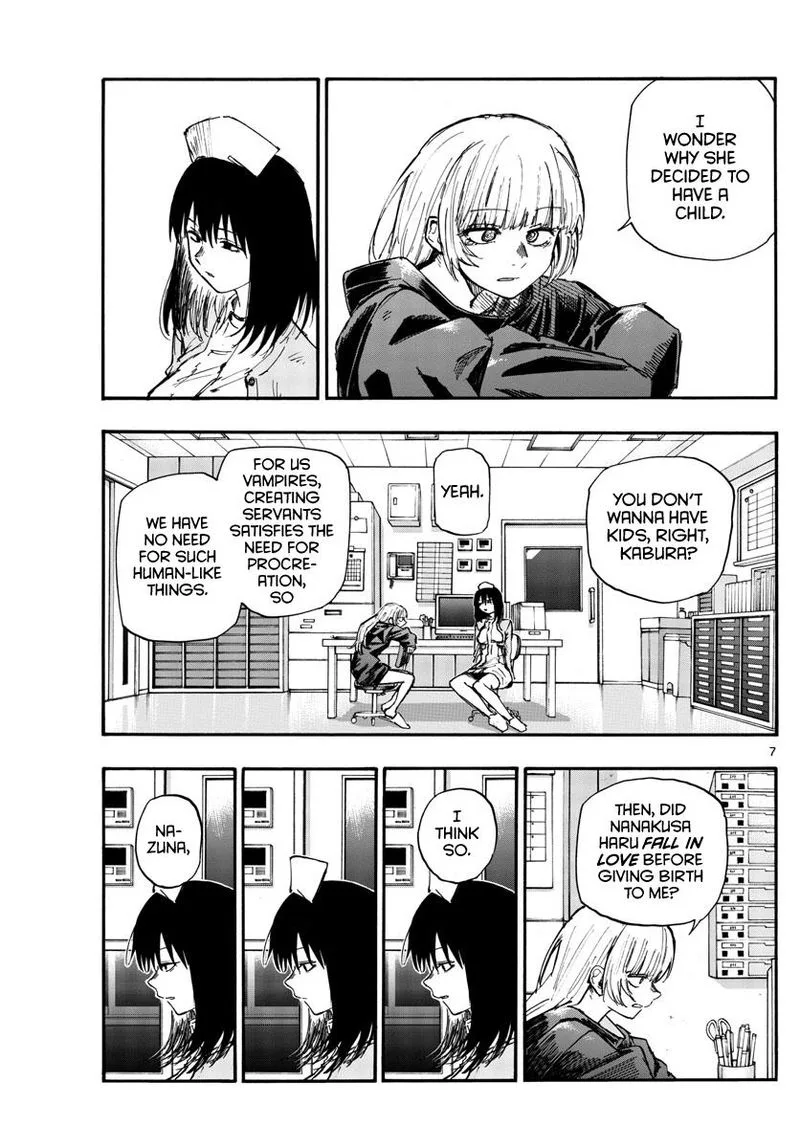 Yofukashi no Uta Chapter 136 page 7