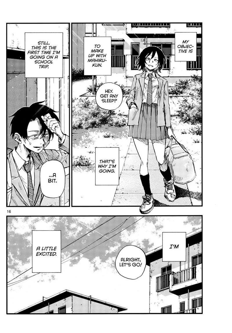 Yofukashi no Uta Chapter 136 page 16
