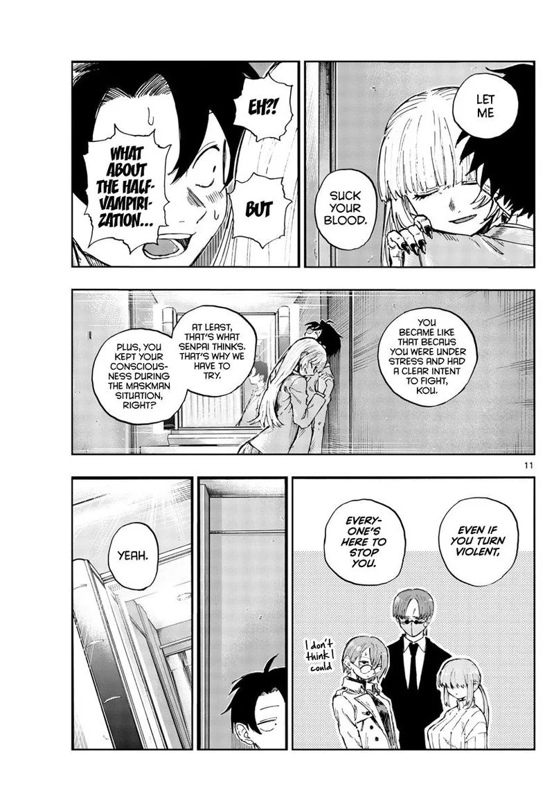 Yofukashi no Uta Chapter 137 page 11
