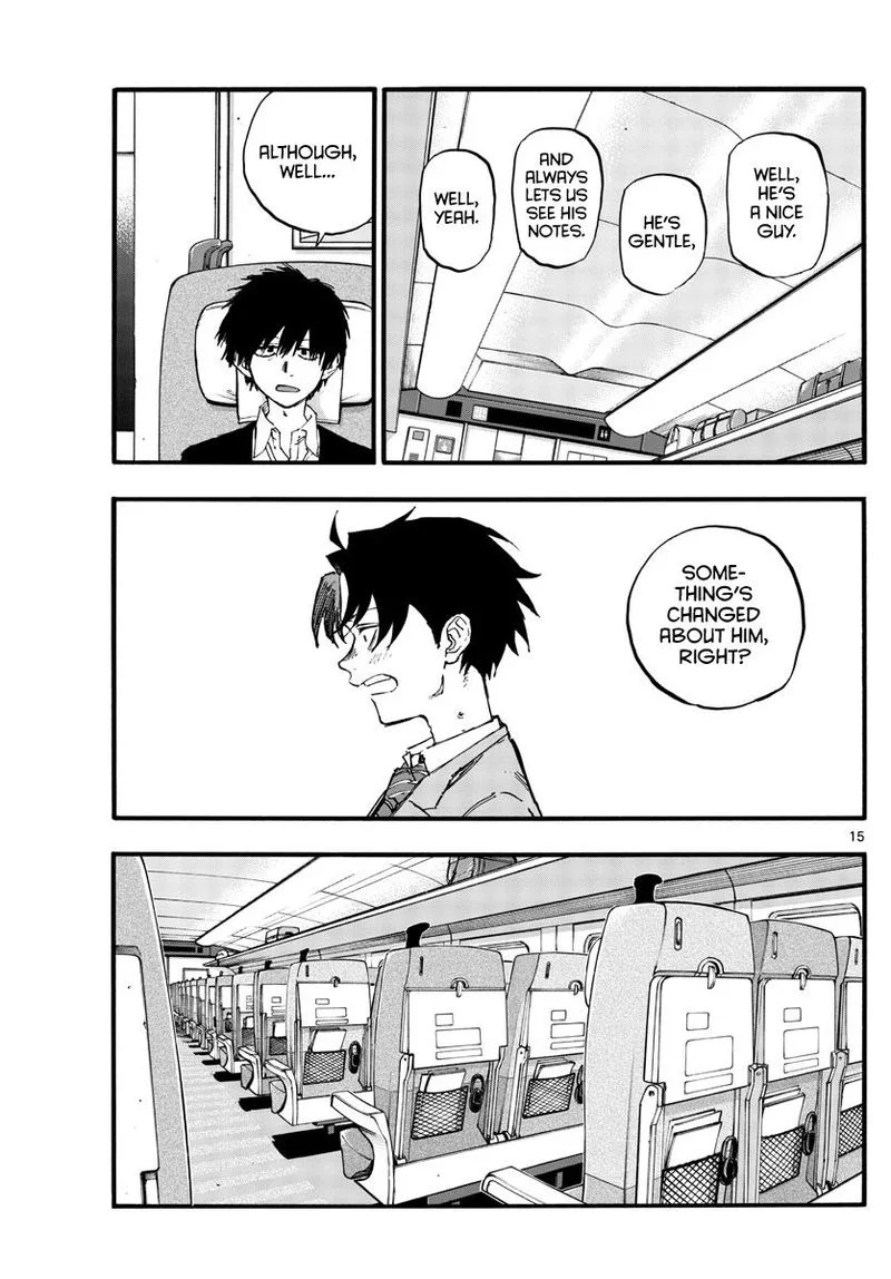 Yofukashi no Uta Chapter 137 page 15