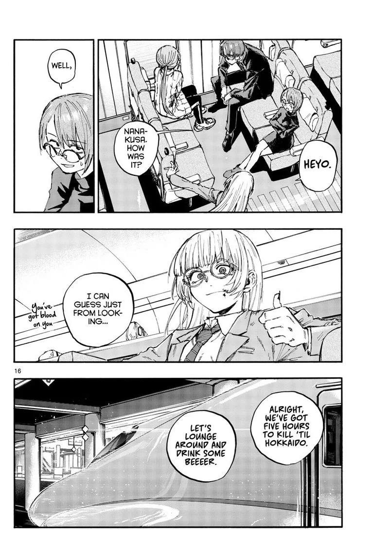 Yofukashi no Uta Chapter 137 page 16