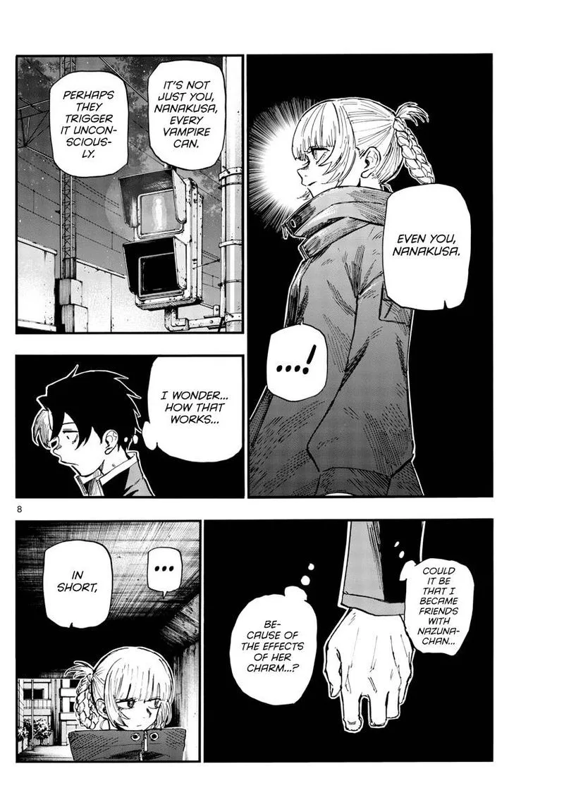Yofukashi no Uta Chapter 138 page 8