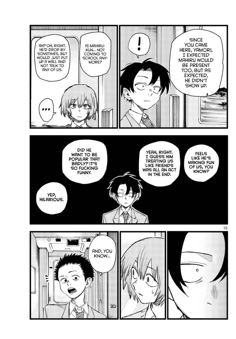 Yofukashi no Uta Chapter 138 page 15