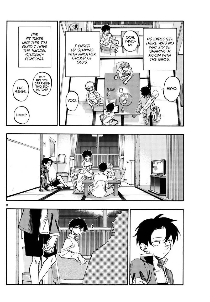 Yofukashi no Uta Chapter 140 page 8