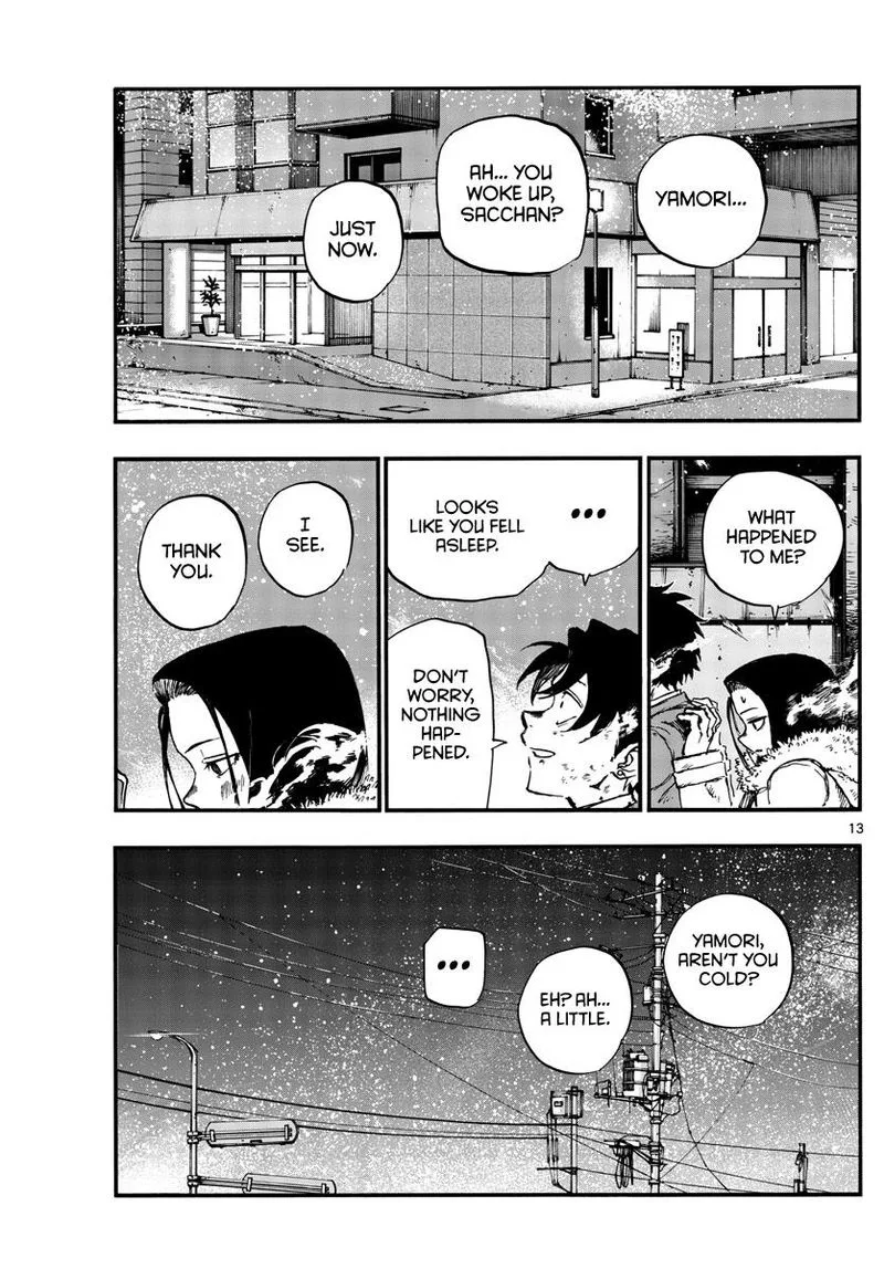 Yofukashi no Uta Chapter 141 page 13