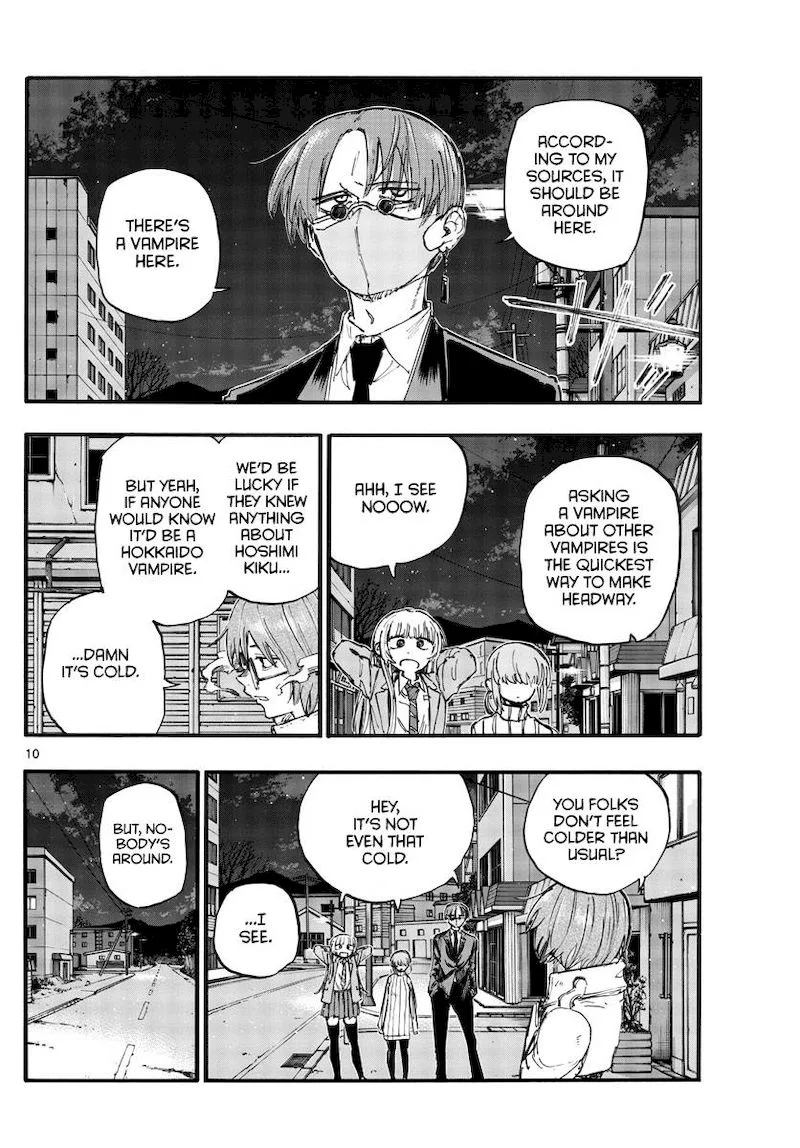 Yofukashi no Uta Chapter 142 page 10