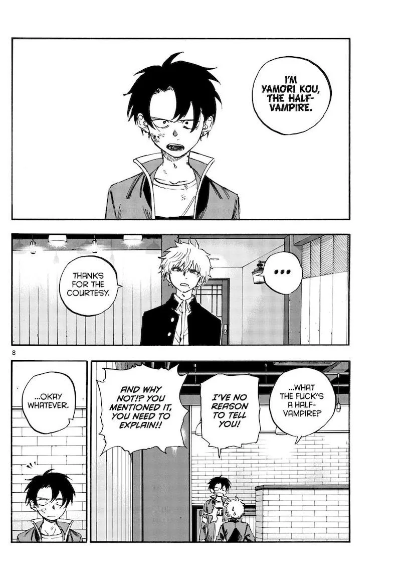 Yofukashi no Uta Chapter 142 page 8