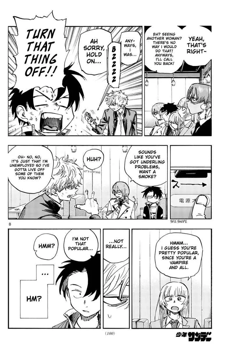 Yofukashi no Uta Chapter 143 page 9
