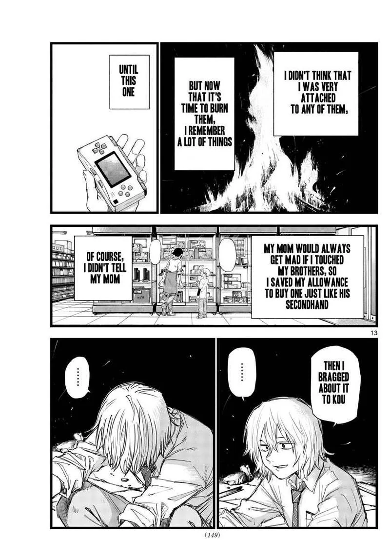 Yofukashi no Uta Chapter 144 page 13