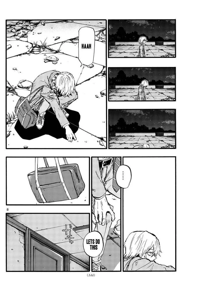 Yofukashi no Uta Chapter 144 page 8