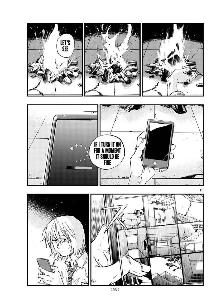 Yofukashi no Uta Chapter 144 page 15