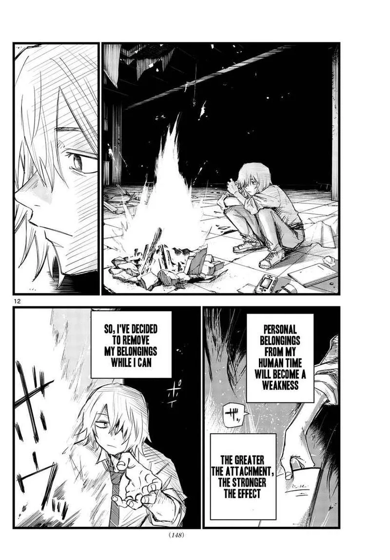 Yofukashi no Uta Chapter 144 page 12