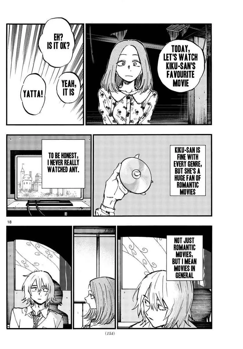 Yofukashi no Uta Chapter 144 page 18
