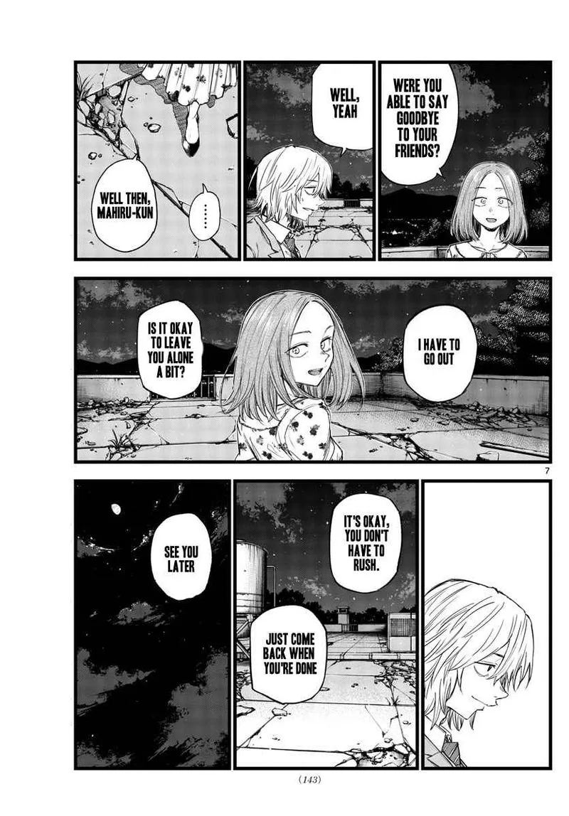 Yofukashi no Uta Chapter 144 page 7