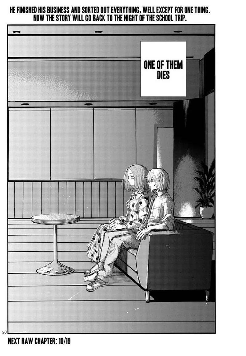 Yofukashi no Uta Chapter 144 page 20