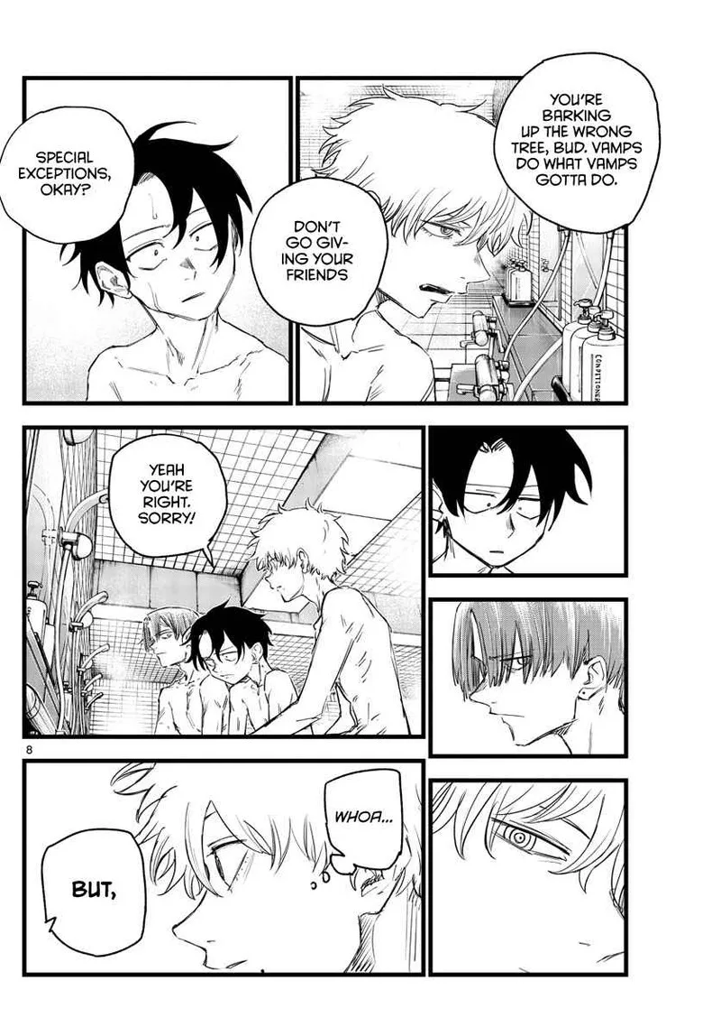 Yofukashi no Uta Chapter 145 page 8