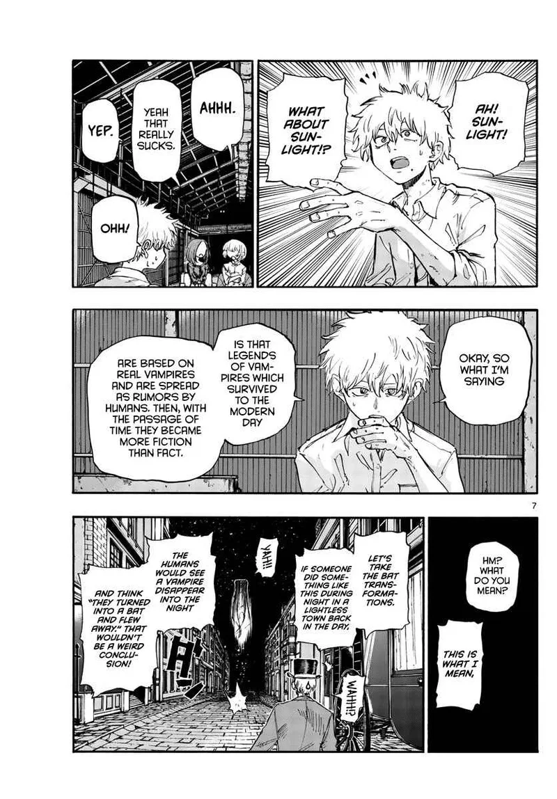 Yofukashi no Uta Chapter 146 page 7