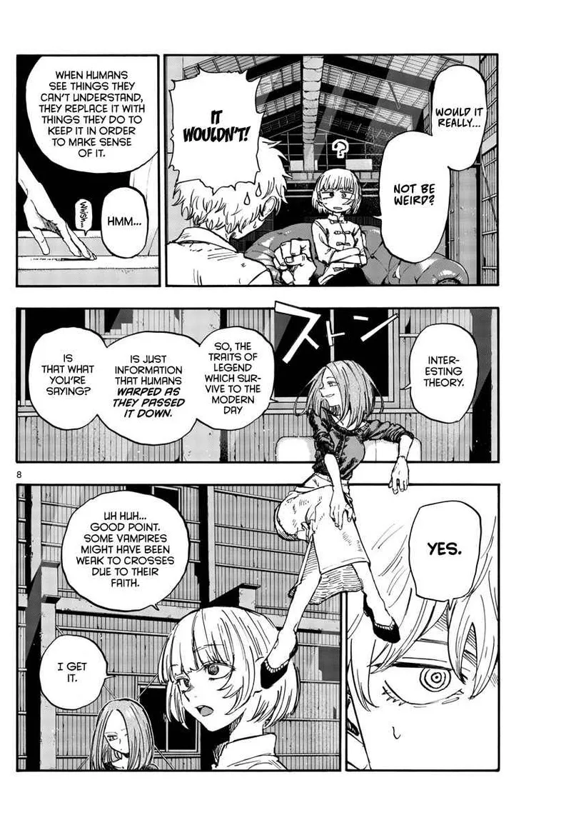 Yofukashi no Uta Chapter 146 page 8