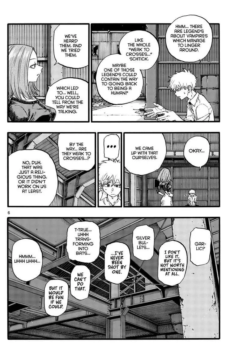 Yofukashi no Uta Chapter 146 page 6