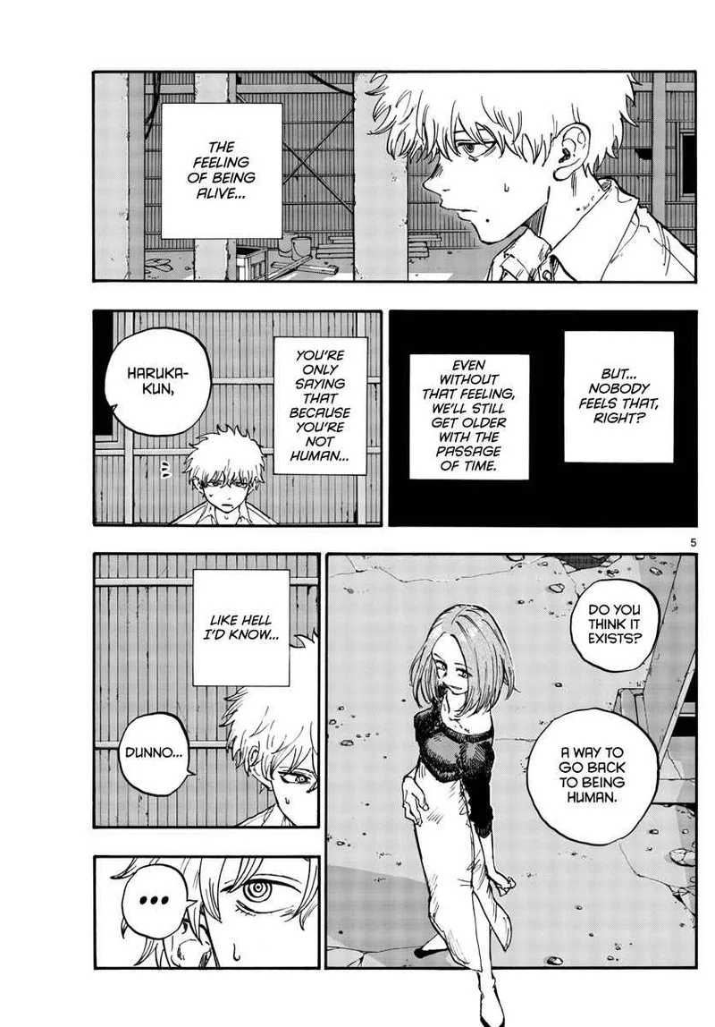 Yofukashi no Uta Chapter 146 page 5
