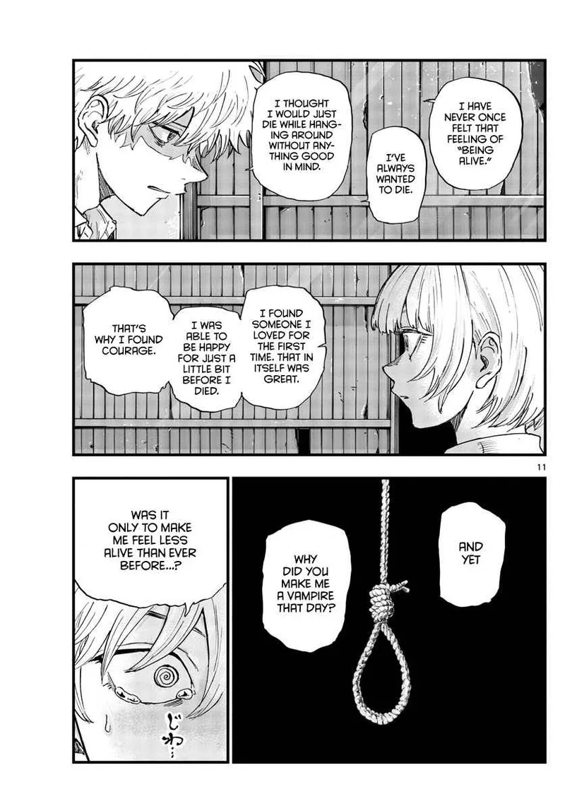 Yofukashi no Uta Chapter 146 page 11