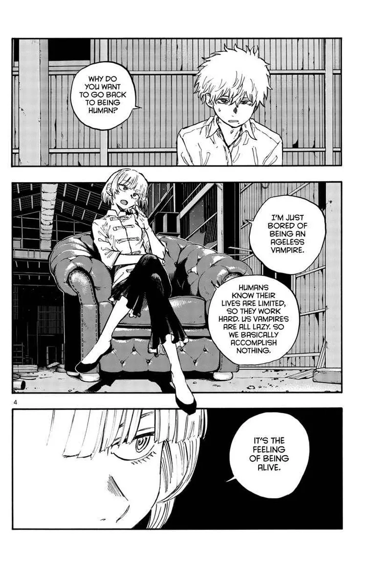 Yofukashi no Uta Chapter 146 page 4