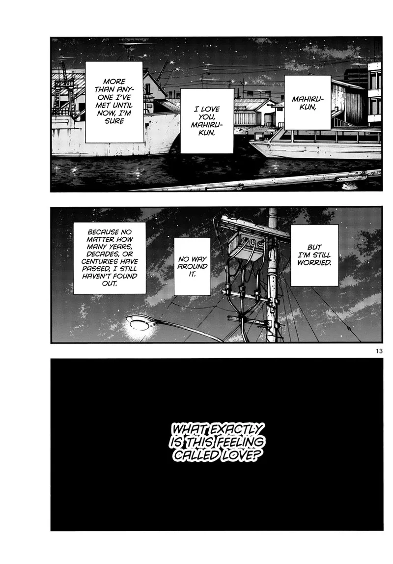 Yofukashi no Uta Chapter 147 page 13
