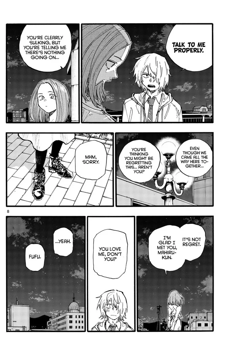 Yofukashi no Uta Chapter 147 page 8