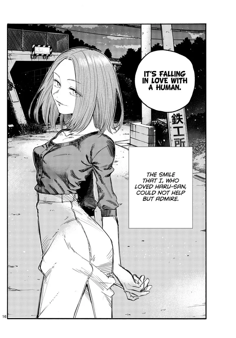 Yofukashi no Uta Chapter 147 page 16